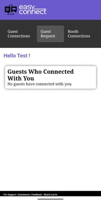 Manage guest connection requests with EasyConnect’s event networking dashboard – a solution by upQRade